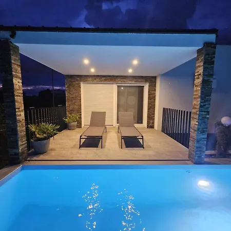 New! With Heated Pool In Umag Villa Babici